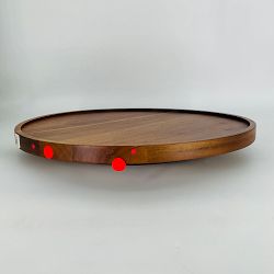 OPEN BOX:Hold Everything Lazy Susan Ashwood, Small