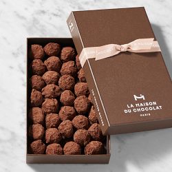 La Maison du Chocolat Dark Chocolate Truffle Gift Box