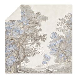 Grisaille Landscape Duvet Cover &amp; Shams