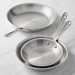 All-Clad D5® 3-Piece Fry Pan Set, 8", 10", 12"