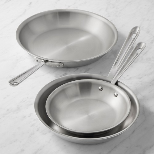 All-Clad D3 Tri-Ply Stainless-Steel Fry Pan, Set of 3 Simolary simolary.com 6