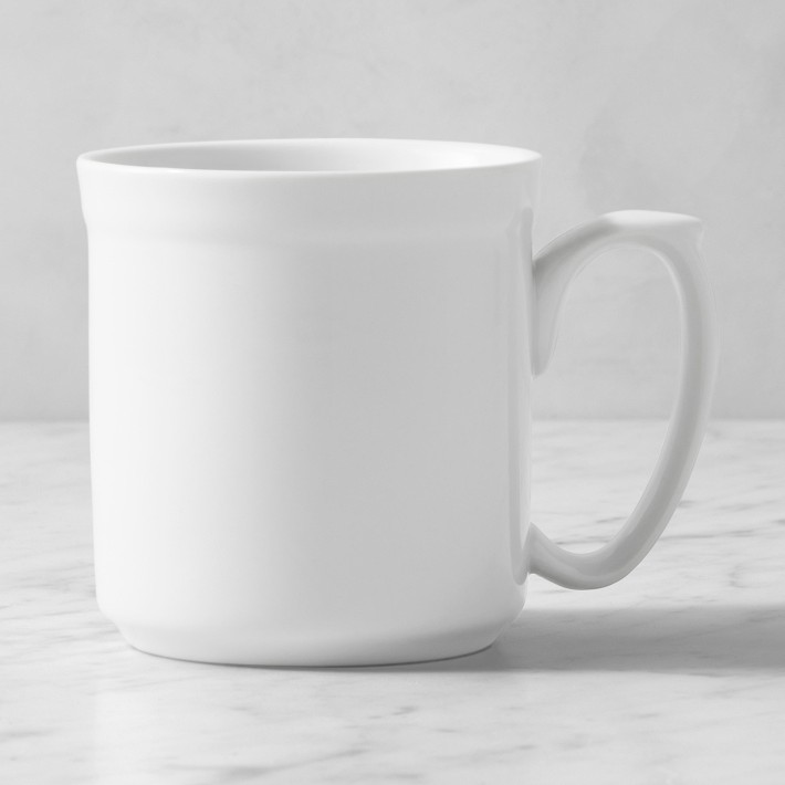 Williams Sonoma Pantry Mugs, Set of 6, White