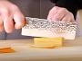 Video 1 for Shun Premier Grey Santoku Knife, 7"