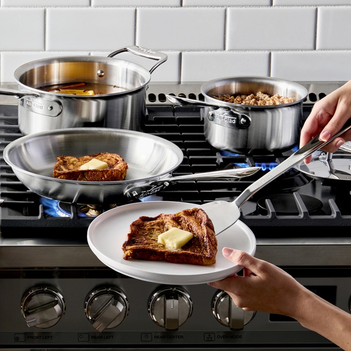 All-Clad D5® Stainless-Steel 10-Piece Set | Williams Sonoma