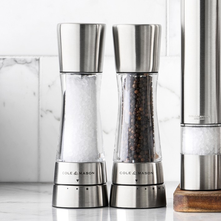 Cole & Mason Derwent Salt & Pepper Mills Set | Williams Sonoma