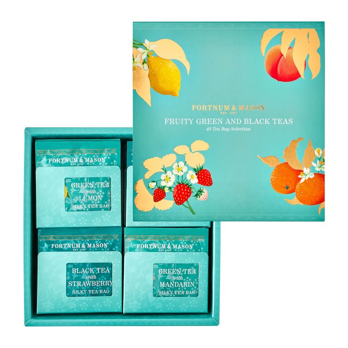 Fortnum & Mason Tea Bag Gift Box, 40-Count | Williams Sonoma