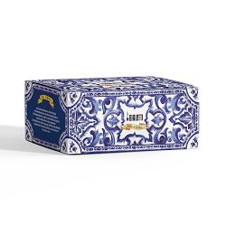 Bialetti Dolce &amp; Gabbana Espresso Cups with Stainless-Steel Stirrers, Set of 2, Blu Mediterraneo