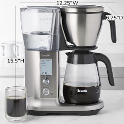 Breville Precision Brewer® Drip Coffee Maker with Glass Carafe, 12-cup