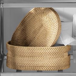 Hold Everything In Drawer and Countertop Woven Trays, Set of 3