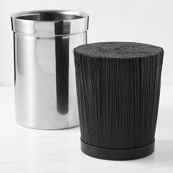 Large Utensil Holder with Kapoosh® Insert, Stainless