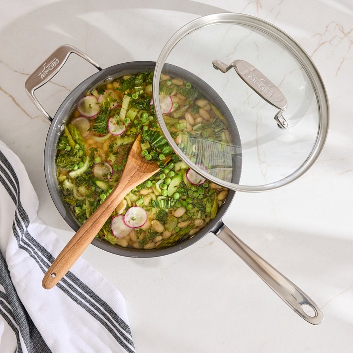 All-Clad NS Pro Ceramic Nonstick 10-Piece Set | Williams Sonoma