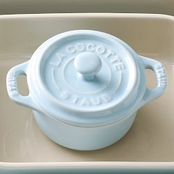 Staub Stoneware Pastel Mini Cocottes Set of 6 | Williams Sonoma