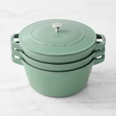 Staub Enameled Cast Iron Stackable Cookware Set Simolary simolary.com 17