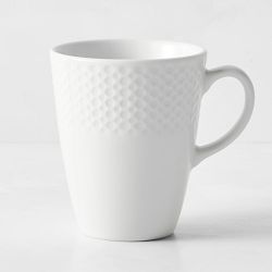 Pillivuyt Perle Porcelain Mugs, Set of 4