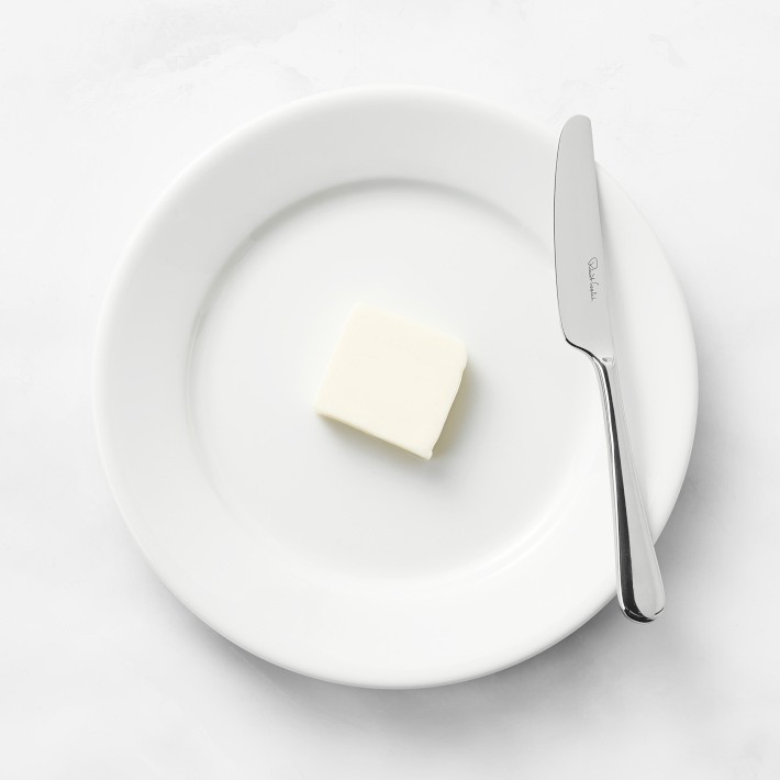 Apilco Très Grande Porcelain Bread & Butter Plates, Set of 4