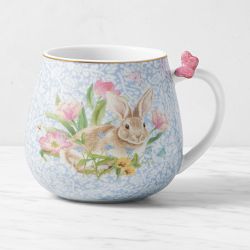 Garden Flowers Mugs, Set of 2