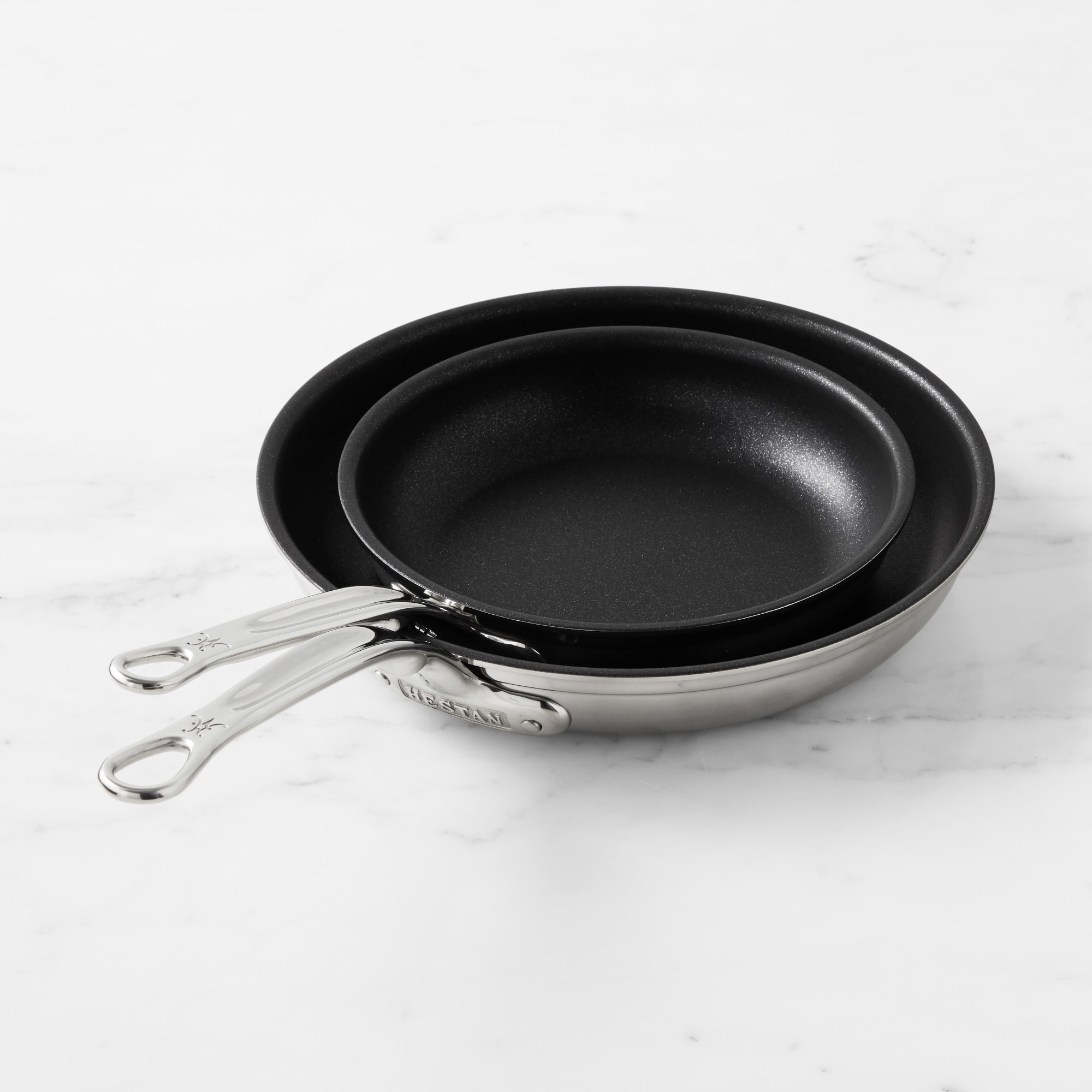 Hestan ProBond Forged Professional Clad TITUM Nonstick Fry Pan, Set of 2 Simolary simolary.com