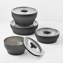 Anyday Frosted Glass Cookware and Storage, Set of 8
