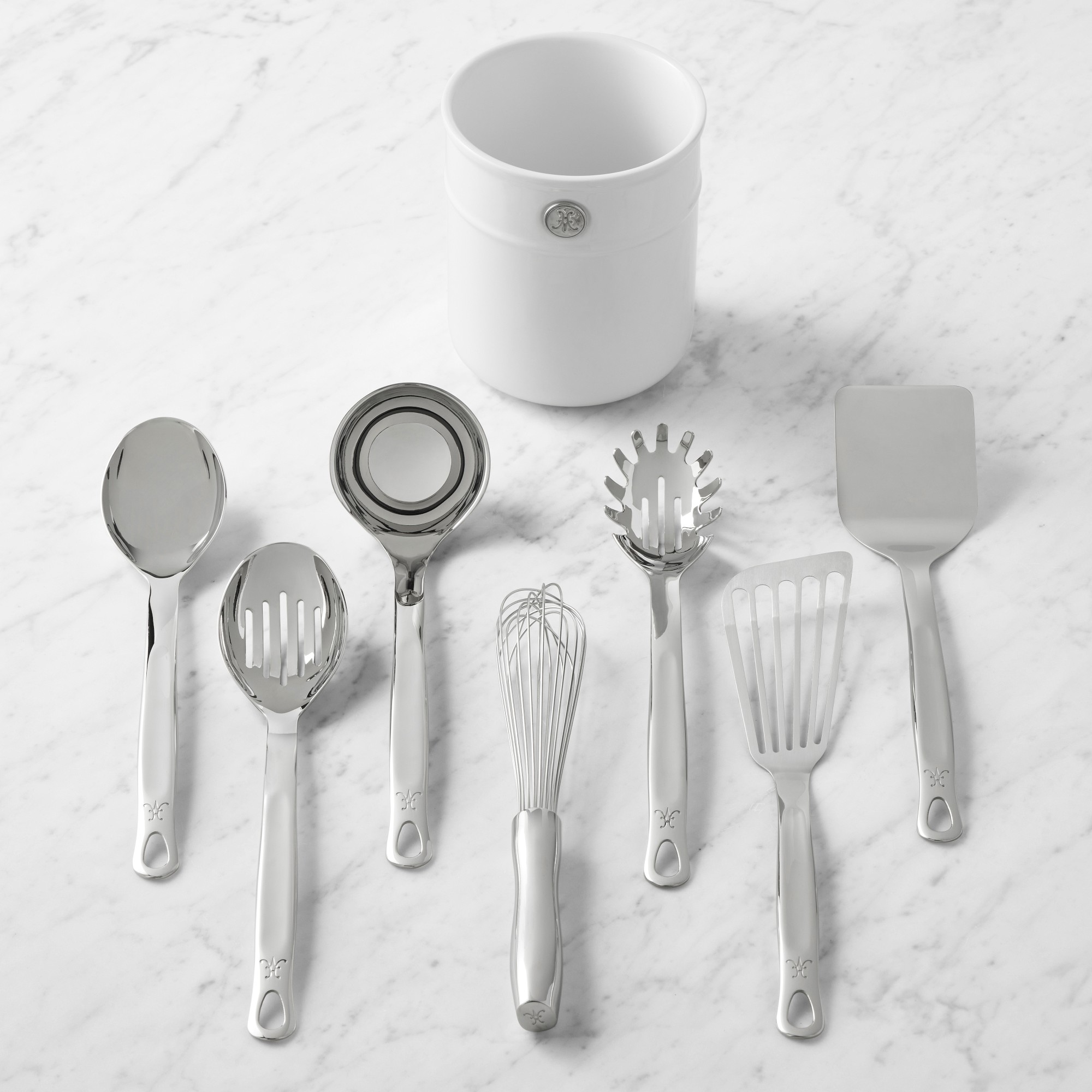 Hestan Provisions Ultimate Stainless Steel Chef’s Tools and Bain Marie, Set of 8 Simolary simolary.com