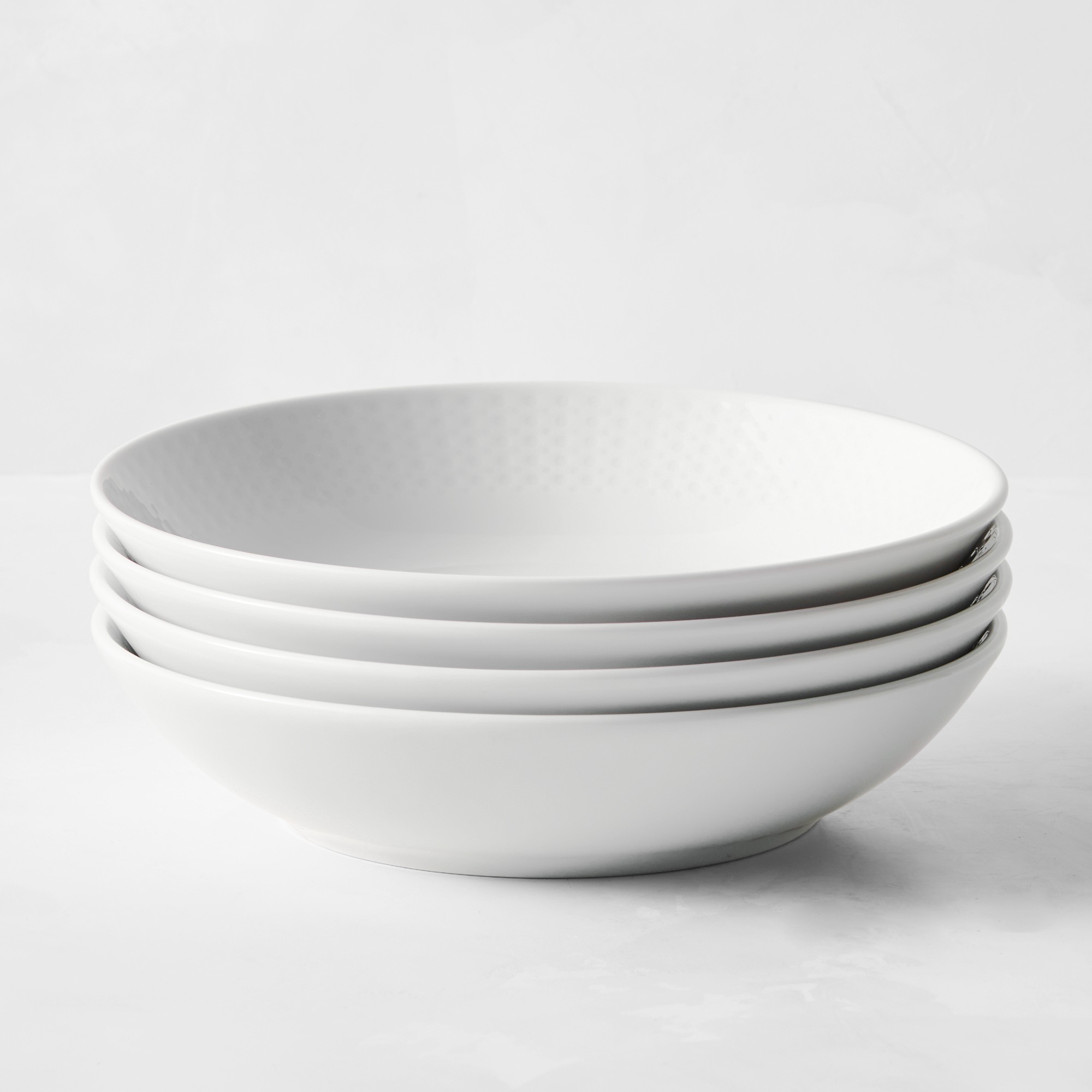 Pillivuyt Perle Porcelain Pasta Bowls - Set of 4