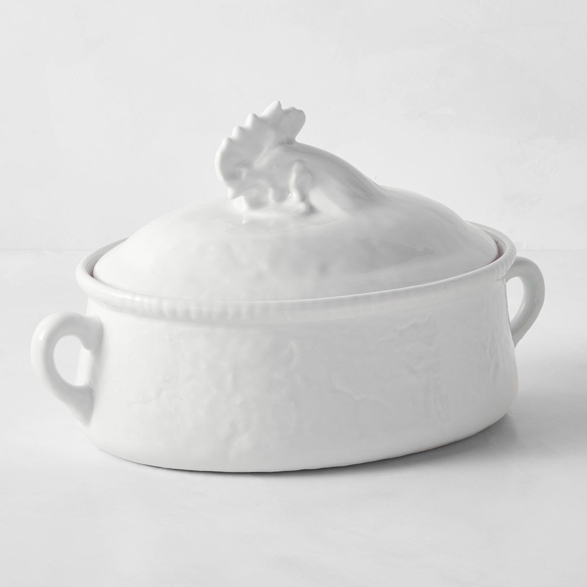 Apilco Porcelain Chicken Casserole Dish Simolary simolary.com