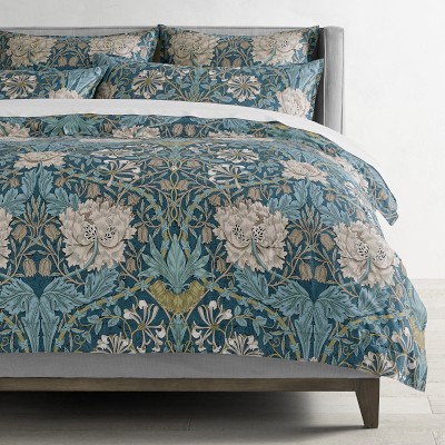 Tupperware タッパーウェア NIKKO ウィリアムモリス　セット Morris & Co. Honeysuckle Tulip Duvet Cover | Williams Sonoma