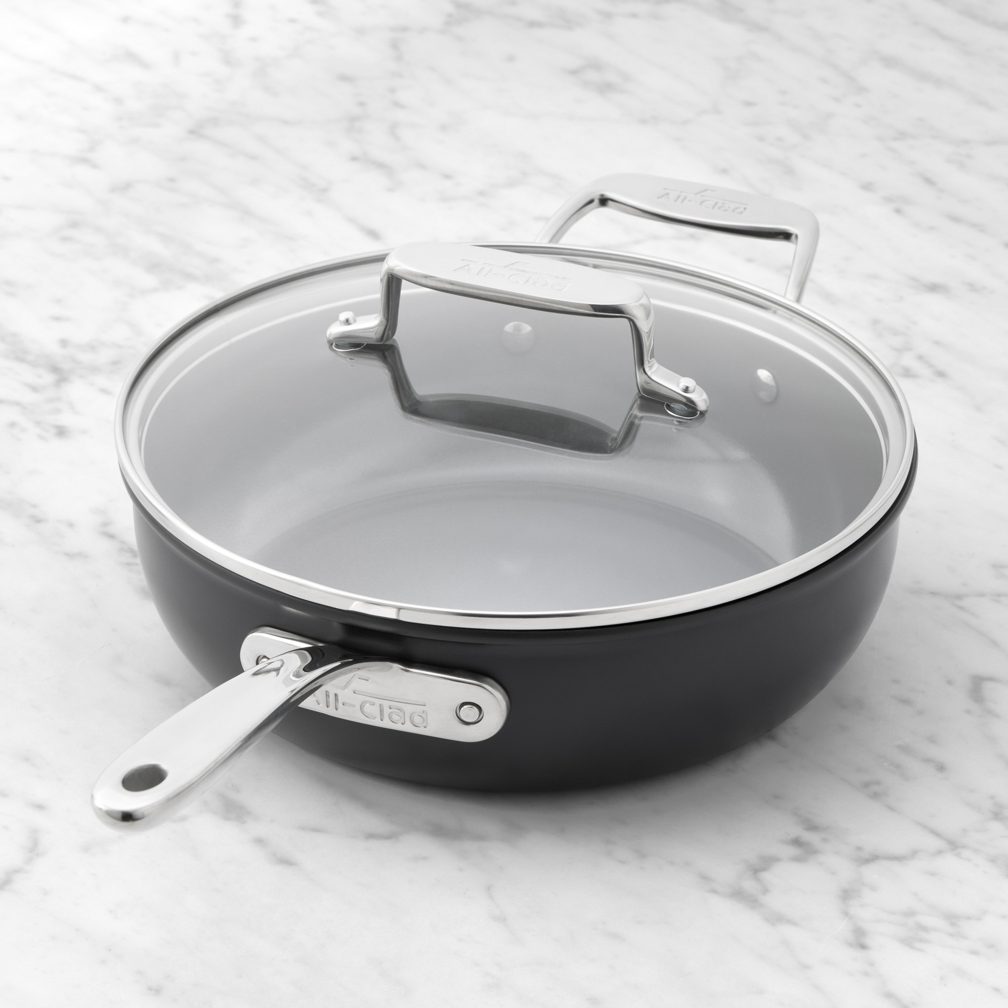 All-Clad NS Pro Ceramic Nonstick Essential Pan, 4-Qt Simolary simolary.com 5