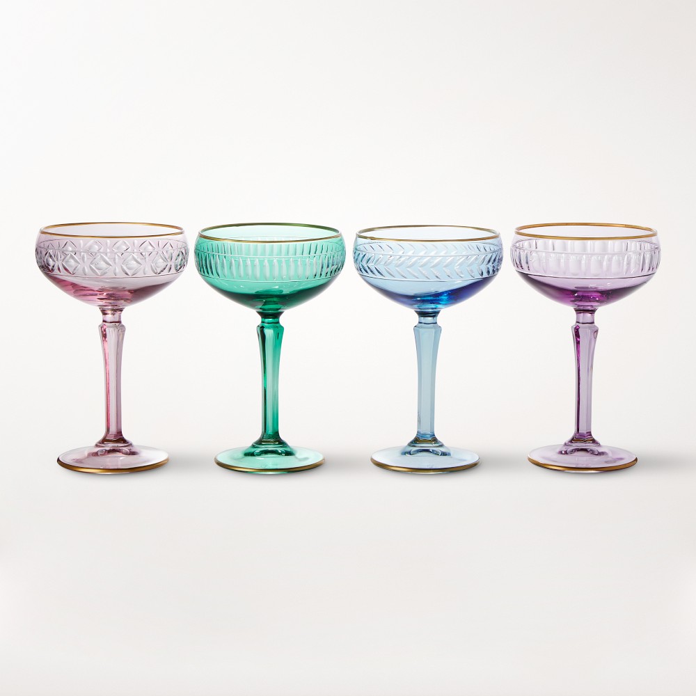 Bridgerton Coupes, Set of 4 - Set of 4