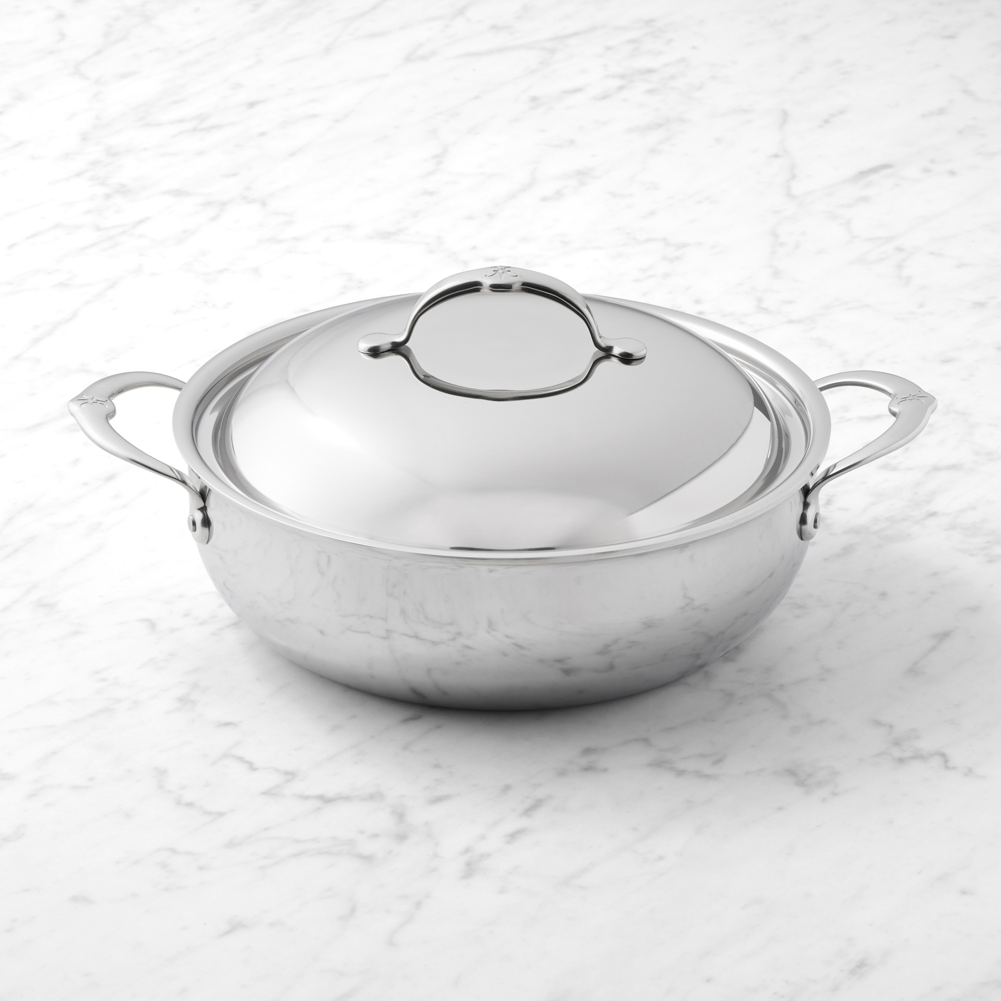 Hestan ProBond Luxe Professional Clad Stainless-Steel Dutch Oven, 5-Qt Simolary simolary.com