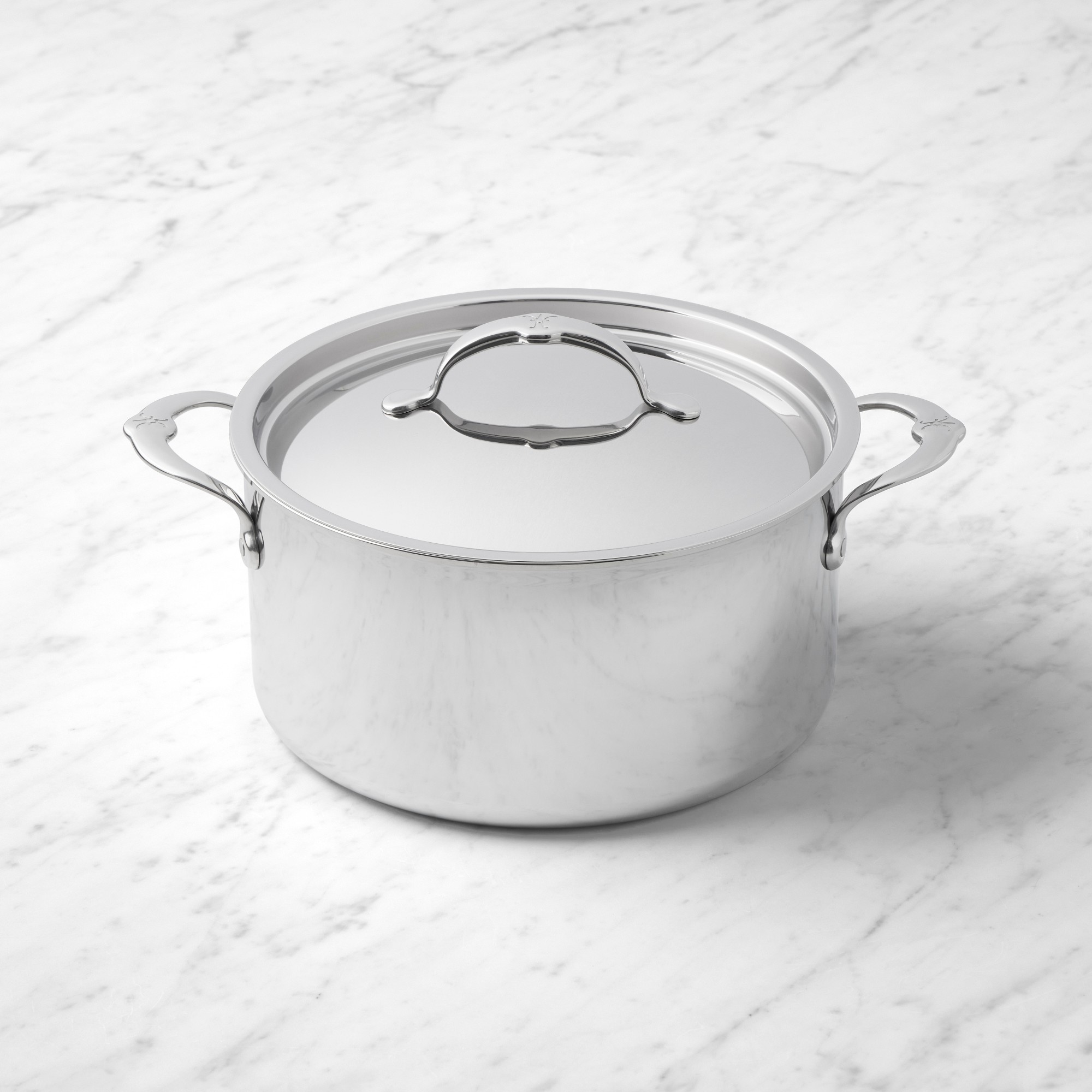 Hestan ProBond Luxe Professional Clad Stainless-Steel Stockpot Sansujyuku sansujyuku.com