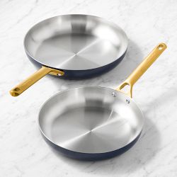 GreenPan™ Reserve Pro Stainless-Steel Color Series Fry Pan Set, 10" &amp; 12"