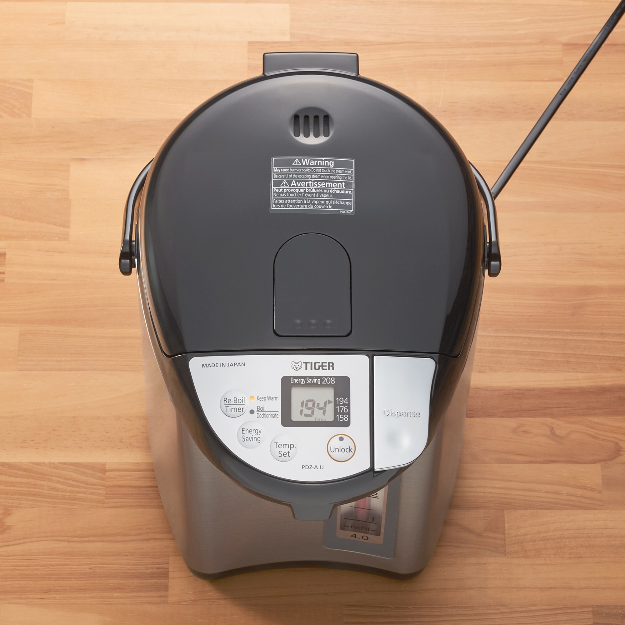 Tiger Electric Water Boiler & Warmer, 3-L Sansujyuku sansujyuku.com