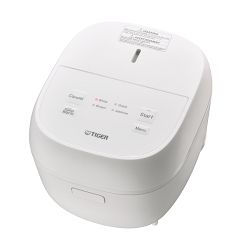 Tiger Micom Rice Cooker with Ceramic Coated Inner Pans, 5 1/2-cup