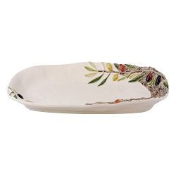Bordallo Pinheiro Olival Platter &amp; 3 Bowls Set