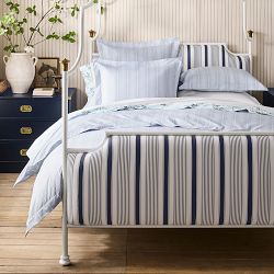 Hill House x Williams Sonoma Home Claire Upholstered Canopy Bed