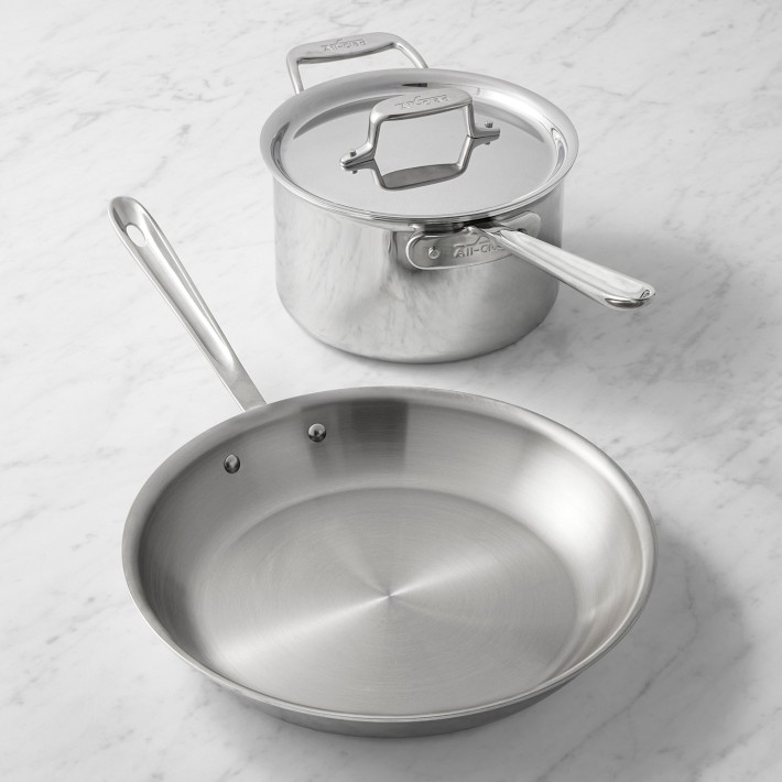 All-Clad D5® Stainless-Steel Saucepan | Williams Sonoma