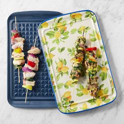 Lemon Grill Prep Trays, Set of 2, Large