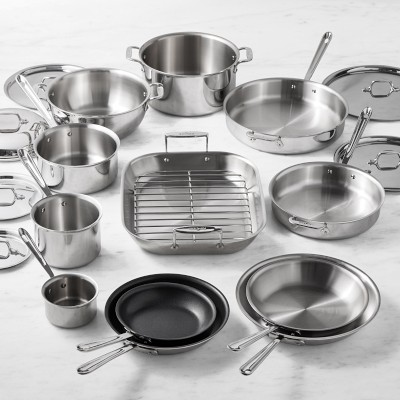 All-Clad D3 Tri-Ply Stainless-Steel 19-Piece Cookware Set Simolary simolary.com 8