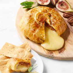 Pecan Pumpkin Butter Baked Brie, Serves 8