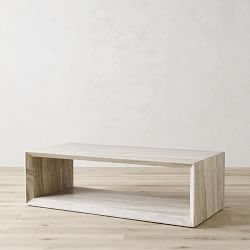 Pierre Travertine Coffee Table (56")