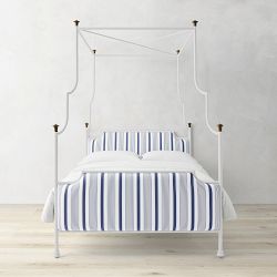 Hill House x Williams Sonoma Home Claire Upholstered Canopy Bed