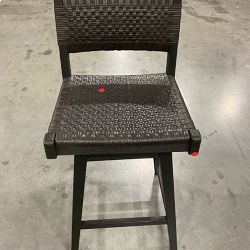 OPEN BOX: Sullivan Swivel Counter Stool, Ebony