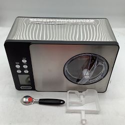 OPEN BOX:Whynter Upright Compressor Ice Cream Maker with Stainless Steel Bowl &amp; Churn Blade