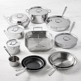 All-Clad D3 Tri-Ply Stainless-Steel 19-Piece Cookware Set Simolary simolary.com 7