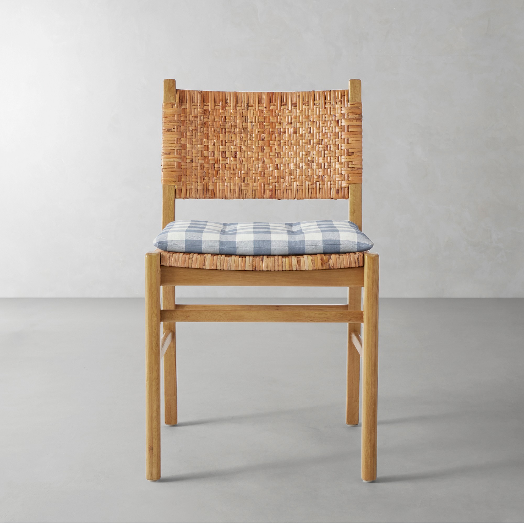 Blanche Buffalo Check, Light Blue