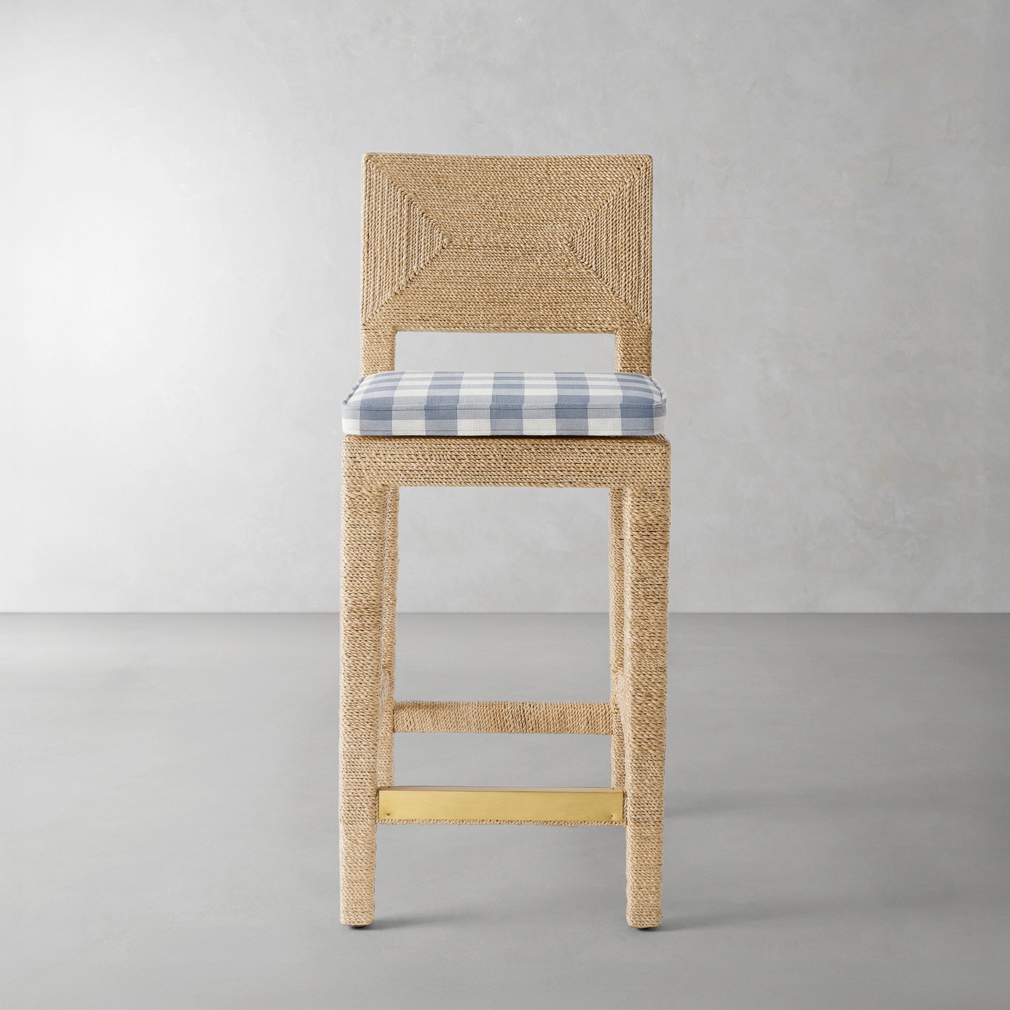 Blanche Buffalo Check, Light Blue