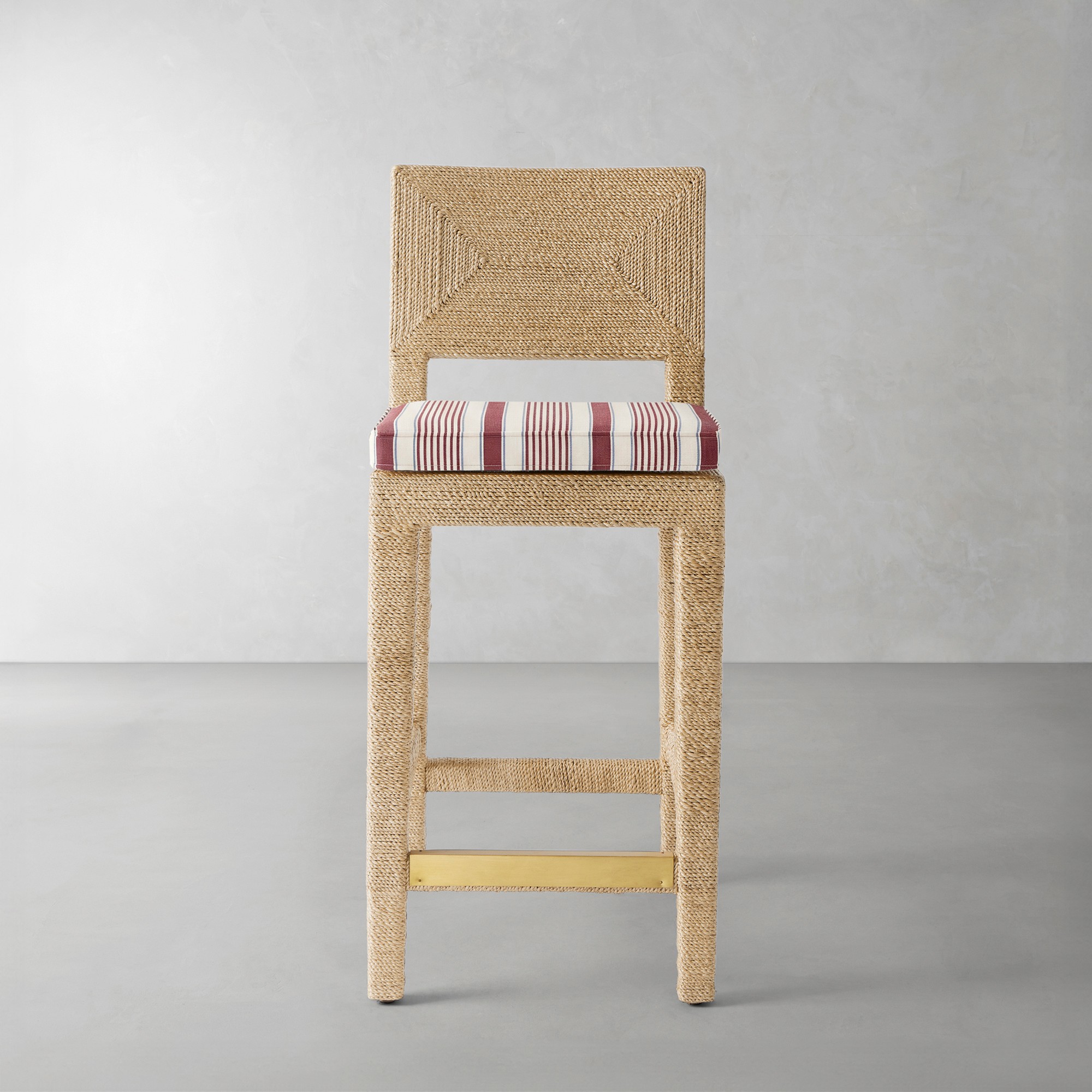 Georgia Stripe, Red