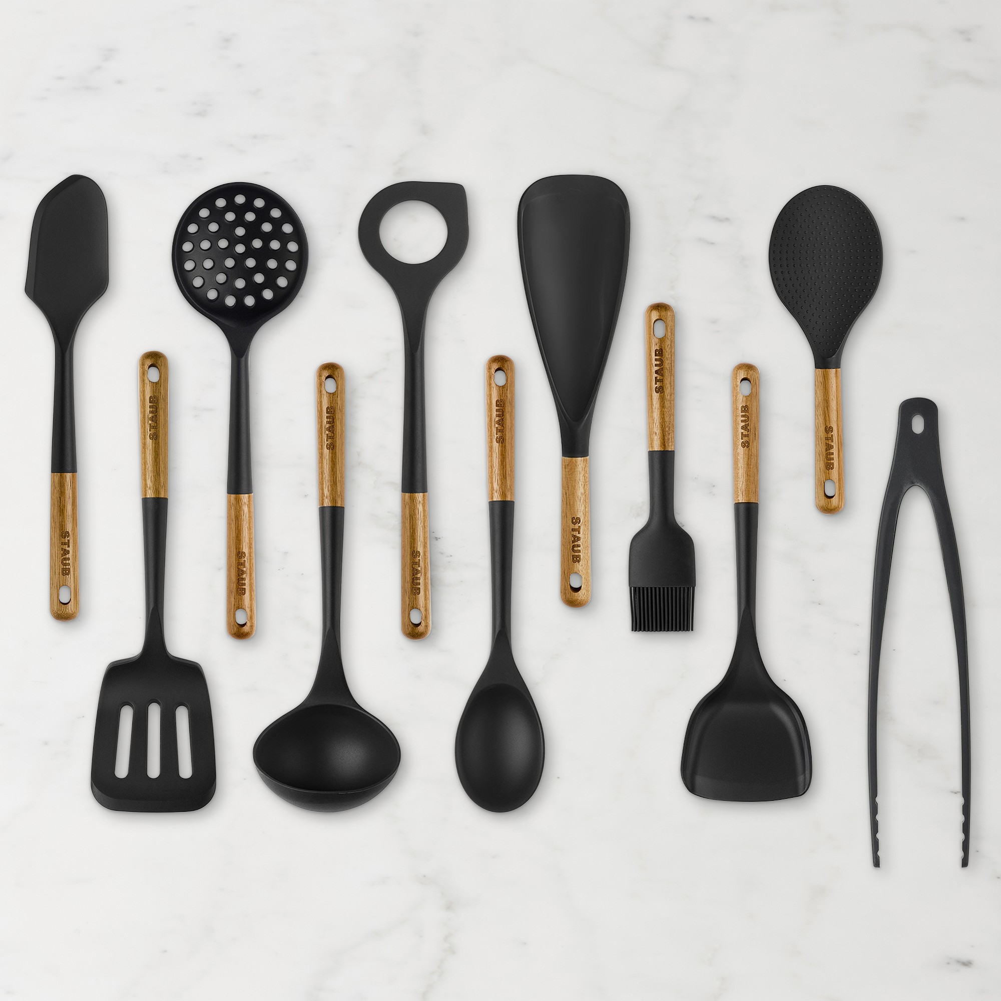 Staub Silicone Complete Utensils, Set of 11 Simolary simolary.com