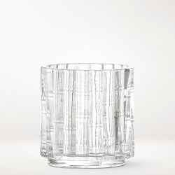 Mahalo Bamboo Double Old-Fashioned Glasses, Set of 4