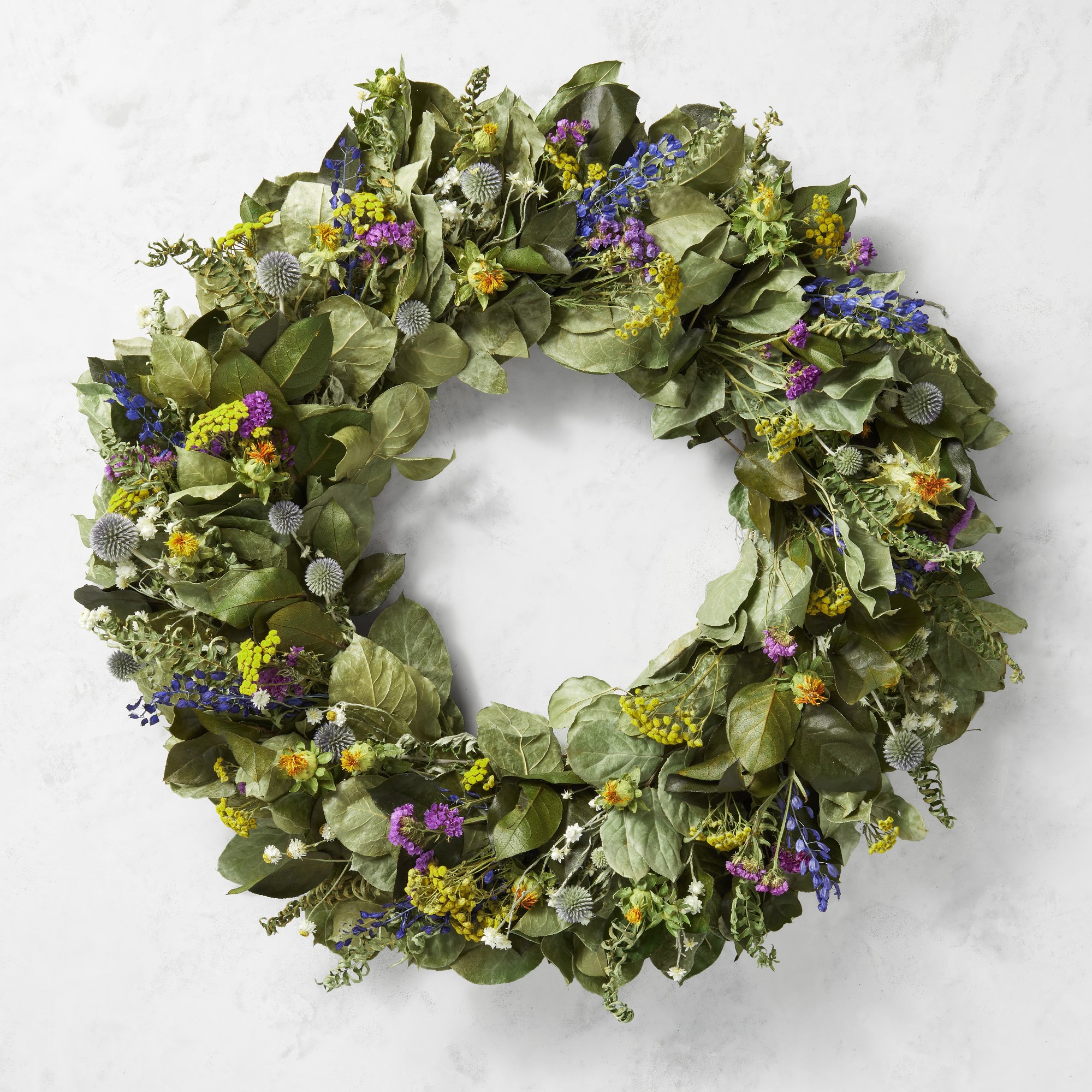 Painters Palette Live Wreath Simolary simolary.com